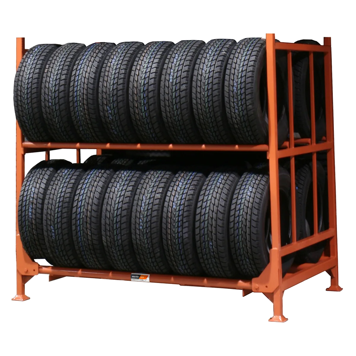 Klappbare Reifenpalette für PKW- und SUV-Reifen – 183 × 127 × 173 cm