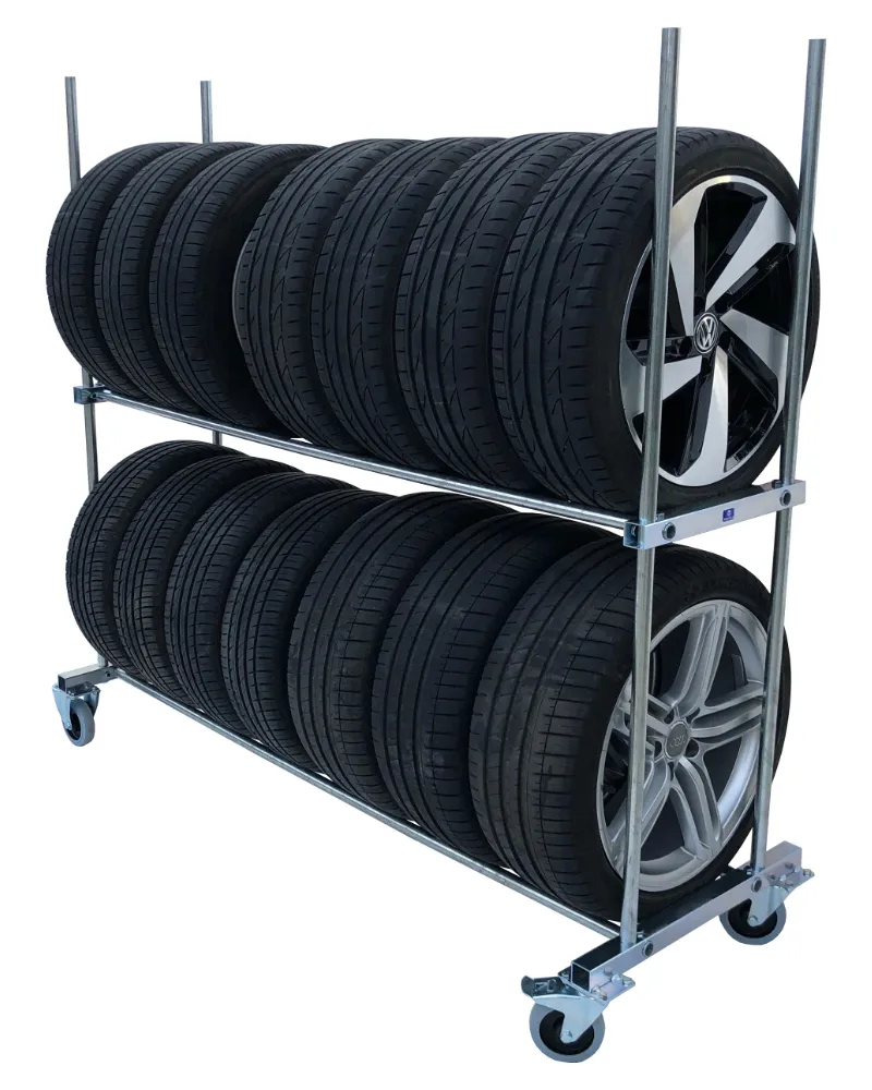 Reifenwagen – 2 Ebenen – 14 Reifen – Basic