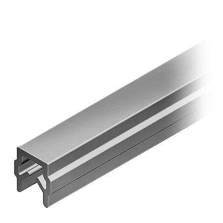 Abdeck- und Einfassprofil System I Nut 5 ESD schwarz