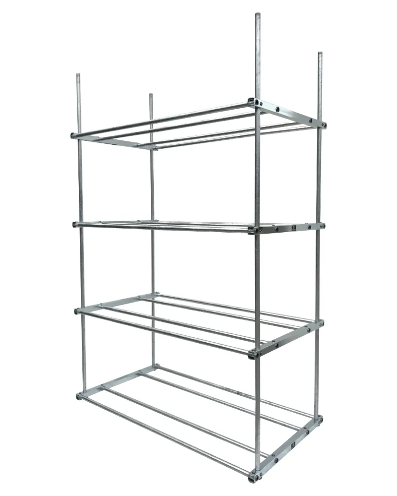 Reifenregal Doppel  73 – 4 Ebenen Grundregal