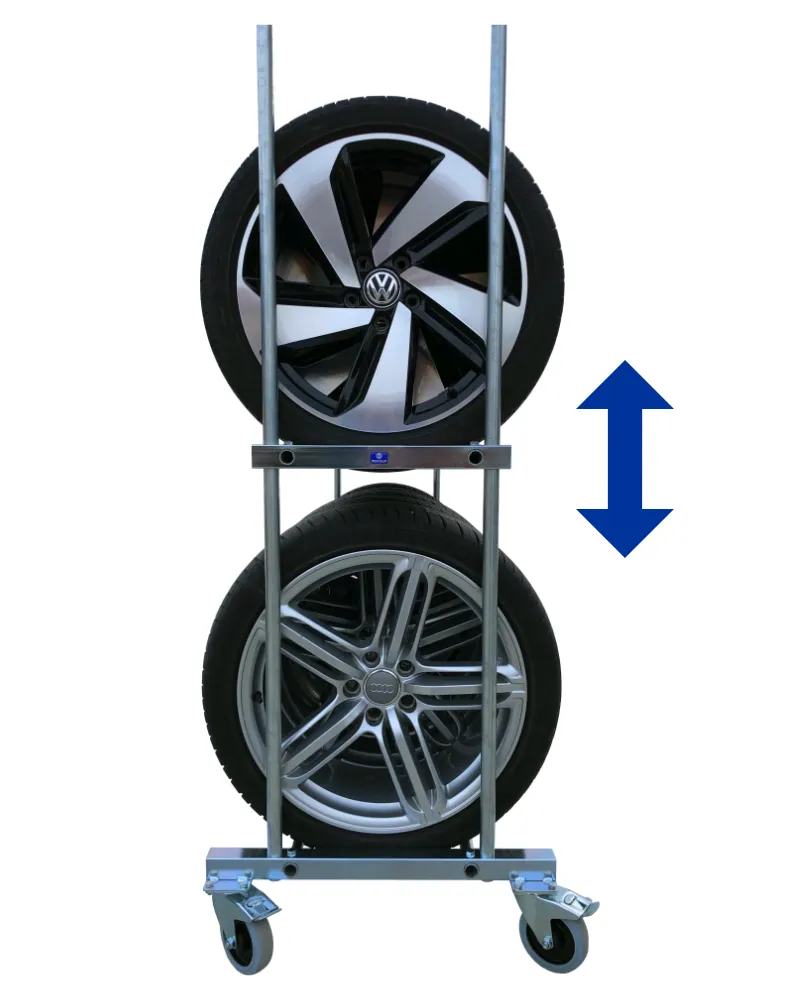 Reifenwagen – 3 Ebenen – 21 Reifen – Basic