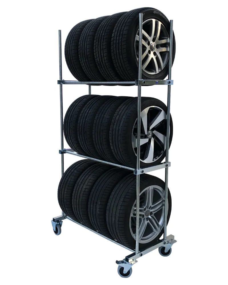 Reifenwagen – 3 Ebenen – 12 Reifen – Basic 