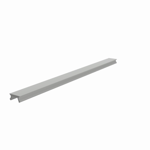 Abdeckprofil System I Nut 6 ≈ RAL 7035 lichtgrau