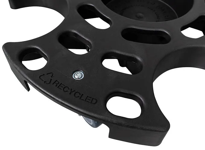 Wheel Trolley Recycled EV mit 1 Feststellrolle