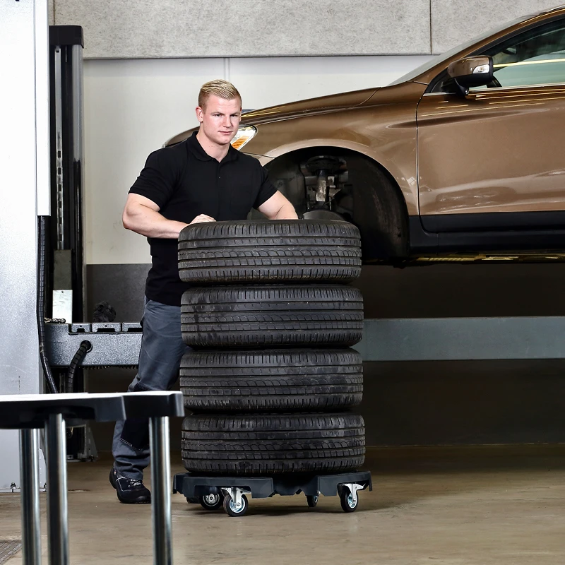 Wheel Trolley Recycled XL mit 2 Feststellrollen