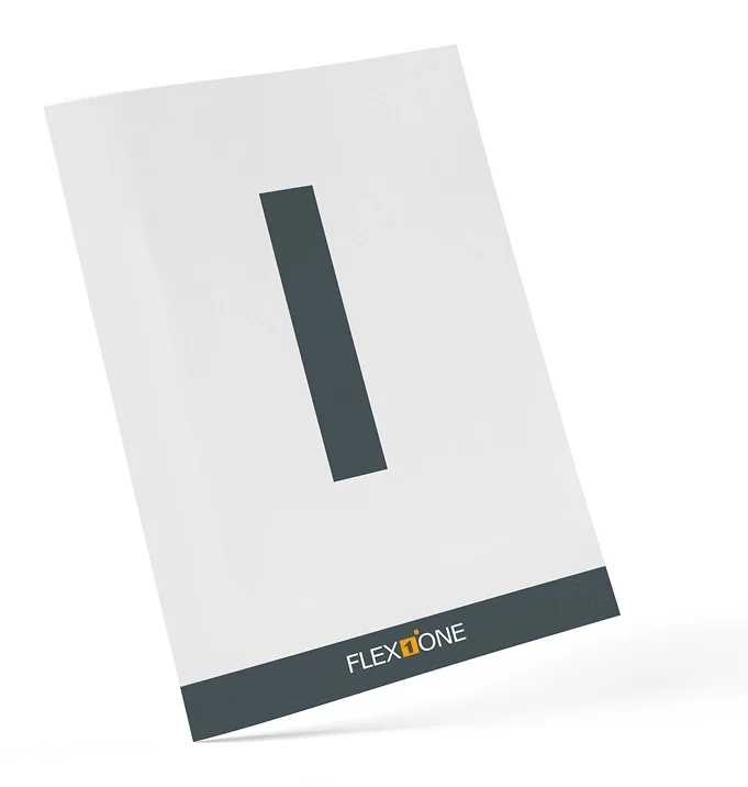Lagerplatzschild für Reifenregale – Buchstabe I