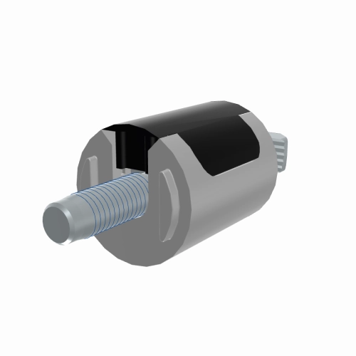 Set Rohrverbinder 90°-T D28 Nut 10