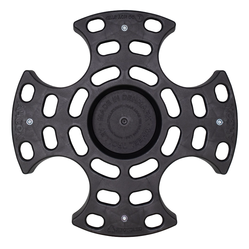 Wheel Trolley Recycled Standard mit 1 Feststellrolle