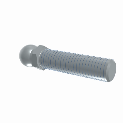 Gewindestange M12x45 Kugel 15