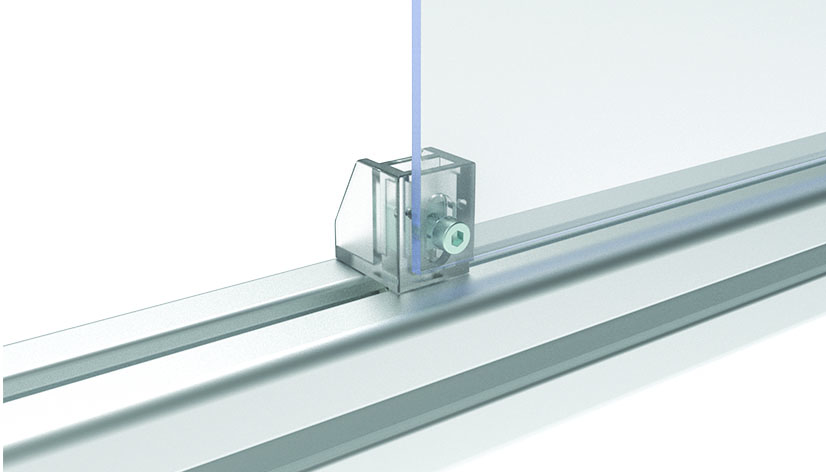 Uniblock 25 glasklar Abstandshalter 5 mm