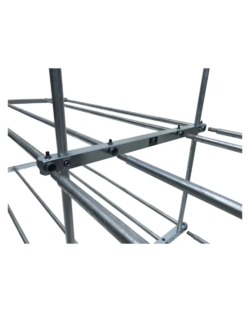 Reifenregal Doppel  73 – 3 Fächer Anbauregal