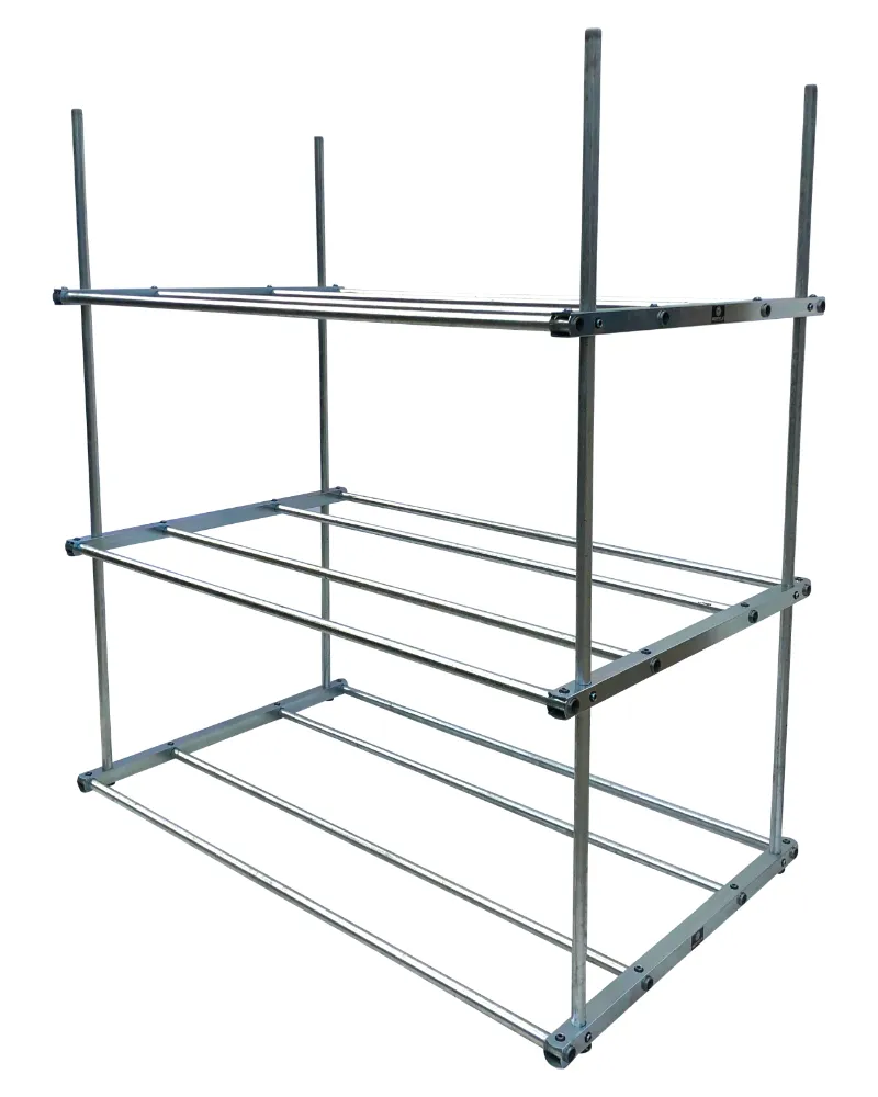 Reifenregal Doppel 80 – 3 Ebenen Grundregal