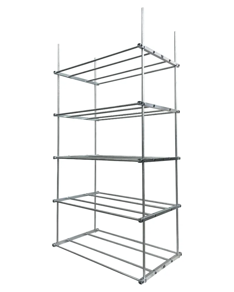 Reifenregal Doppel 80 – 5 Ebenen Grundregal
