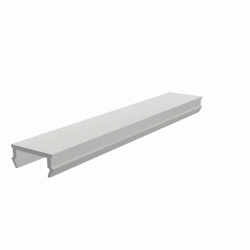 Abdeckprofil System B Nut 8 natur