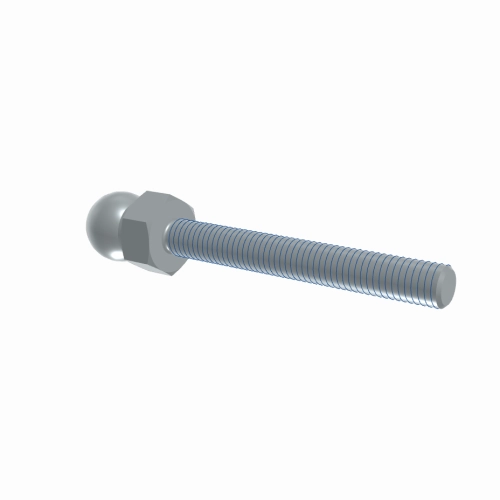 Gewindestange M5x40 Kugel 10