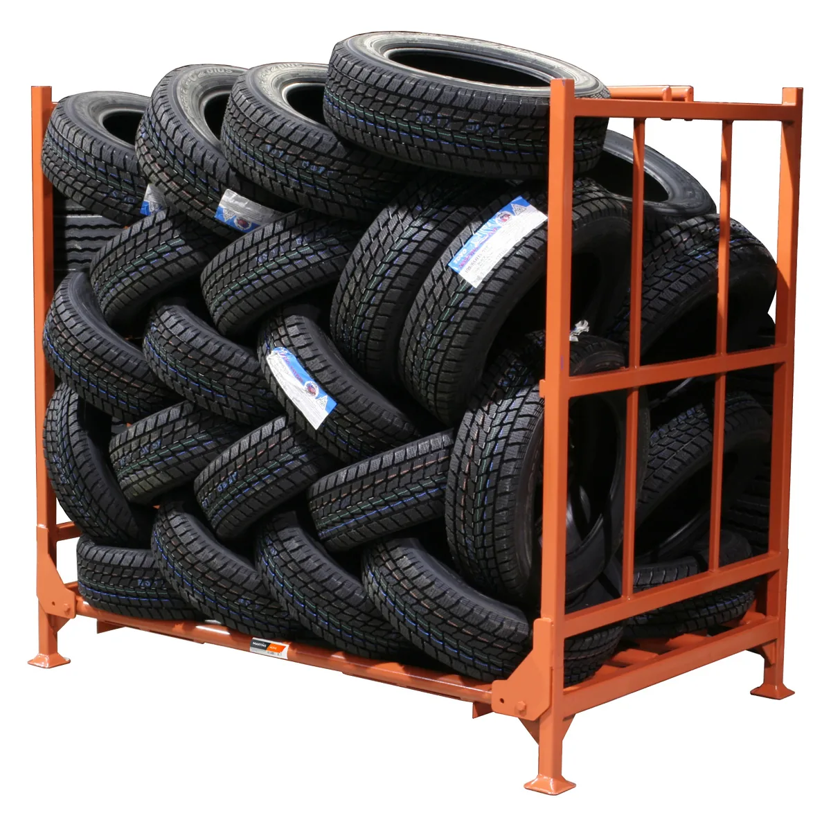 Klappbare Reifenpalette für PKW- und SUV-Reifen – 183 × 127 × 173 cm