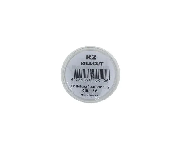 Profilschneidemesser RILLCUT R2 für RILLFIT six