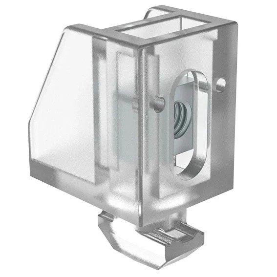 Uniblock 25 glasklar Abstandshalter 2 mm